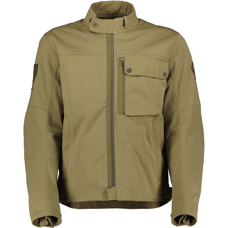 Мотоциклетно яке SCOTT JACKET VINTAGE COVERT зелено
