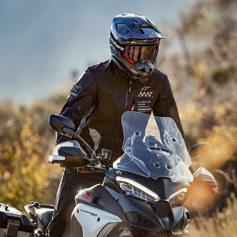 Alpinestars AMT-8 Stretch Drystar XF яке за мотоциклет Black