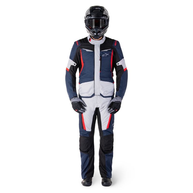 Alpinestars ST-1 Водоустойчиво яке за мотоциклет тъмно синьо-черно-червено
