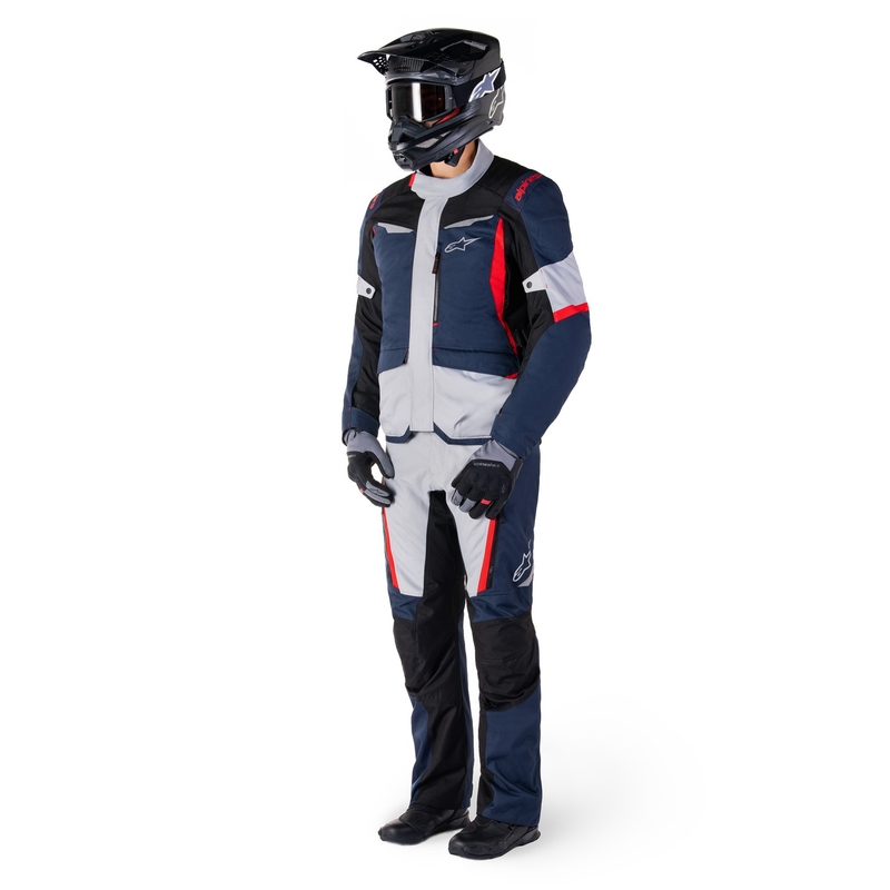 Alpinestars ST-1 Водоустойчиво яке за мотоциклет тъмно синьо-черно-червено