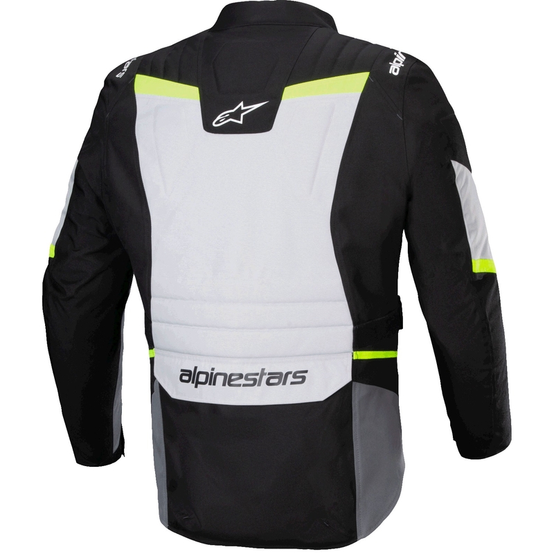 Alpinestars ST-1 Водоустойчиво сиво-черно-флуорово жълто яке за мотоциклет