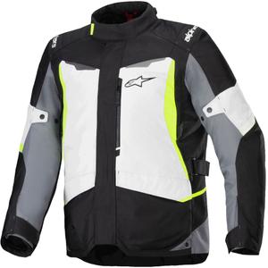 Alpinestars ST-1 Водоустойчиво сиво-черно-флуорово жълто яке за мотоциклет