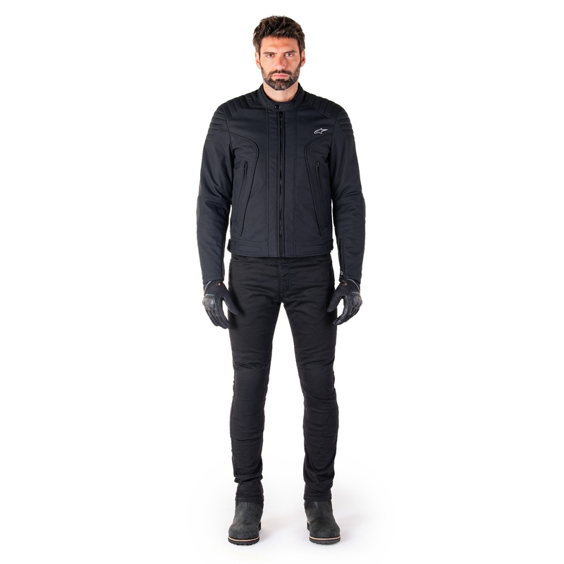 Alpinestars Clayton Водоустойчиво черно яке за мотоциклет
