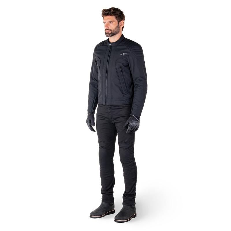 Alpinestars Clayton Водоустойчиво черно яке за мотоциклет
