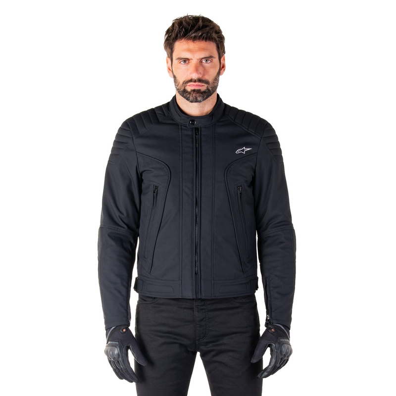 Alpinestars Clayton Водоустойчиво черно яке за мотоциклет