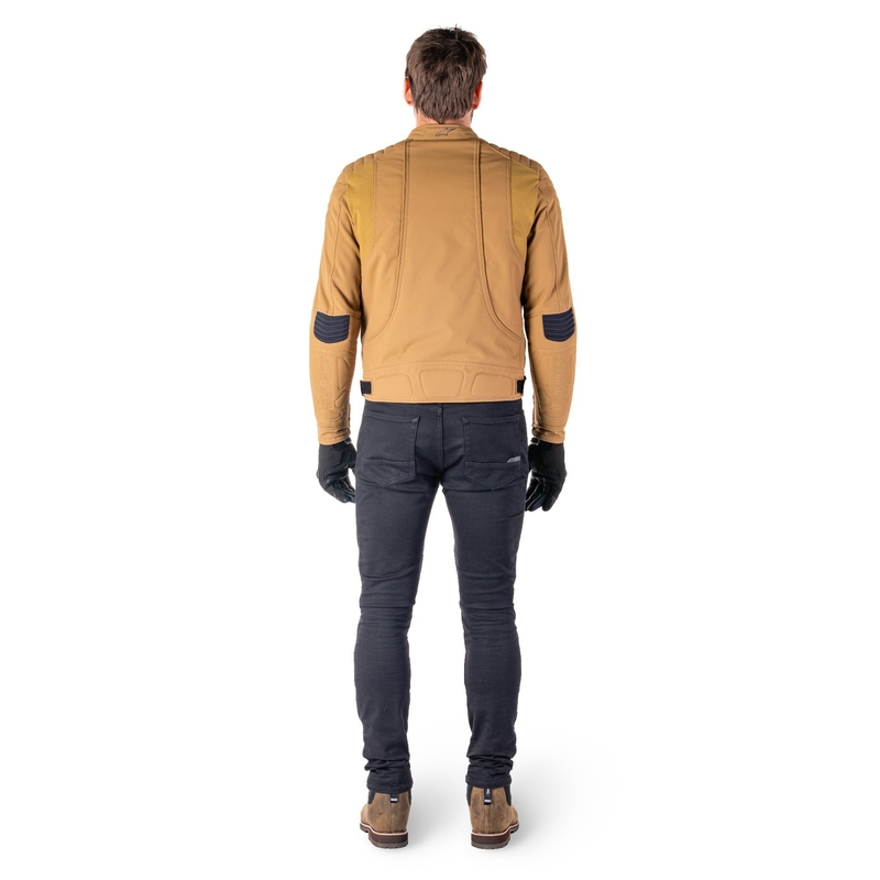 Alpinestars Clayton Водоустойчиво светлокафяво яке за мотоциклет