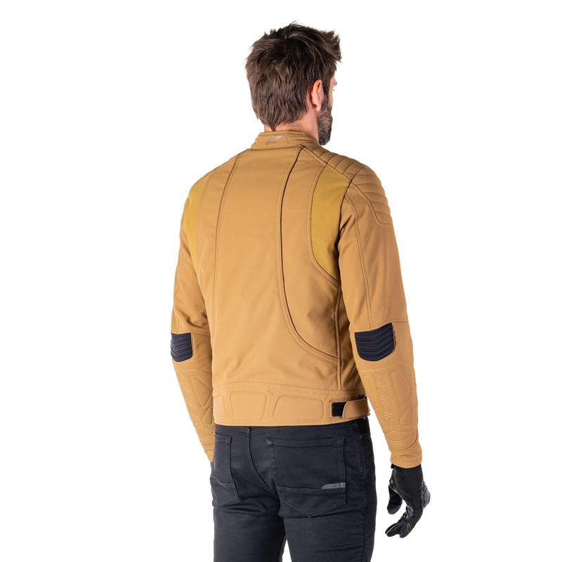 Alpinestars Clayton Водоустойчиво светлокафяво яке за мотоциклет