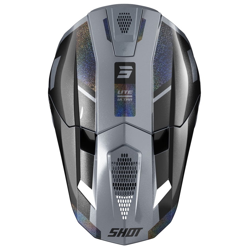 Мотокрос каска Shot Lite Ultra Matte Holographic