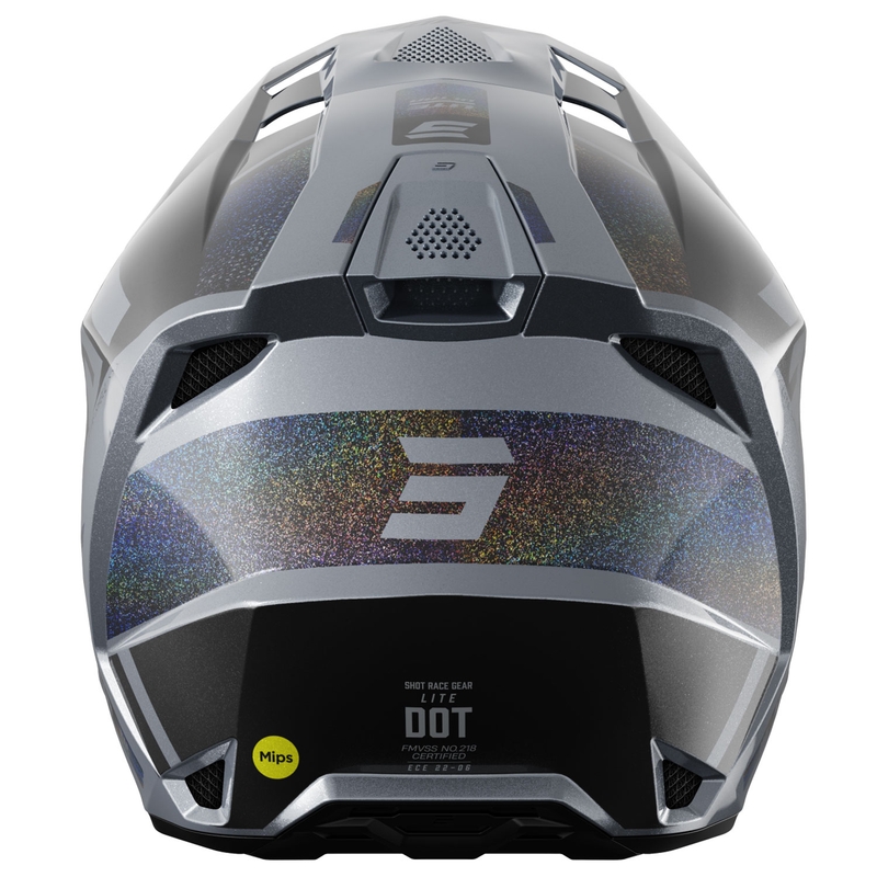 Мотокрос каска Shot Lite Ultra Matte Holographic
