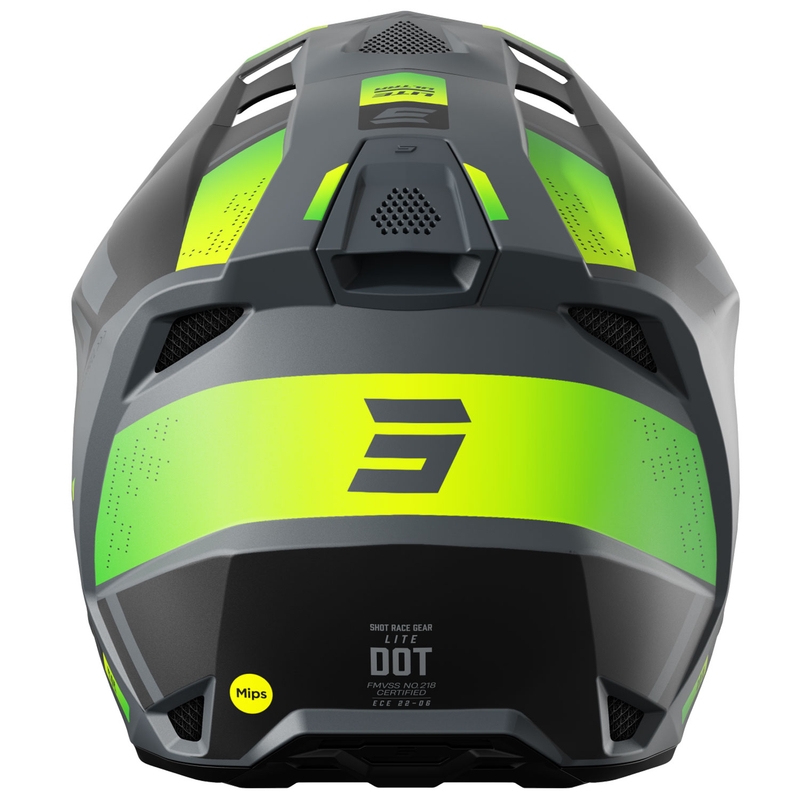 Мотокрос каска Shot Lite Ultra matt fluo yellow