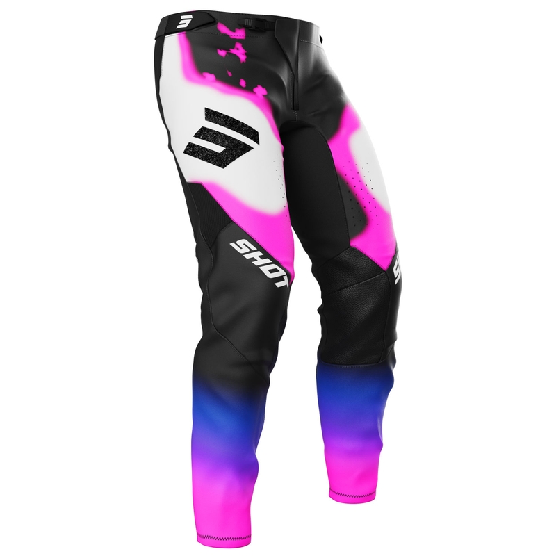 Панталони за мотокрос Shot Aerolite Astral blue-pink