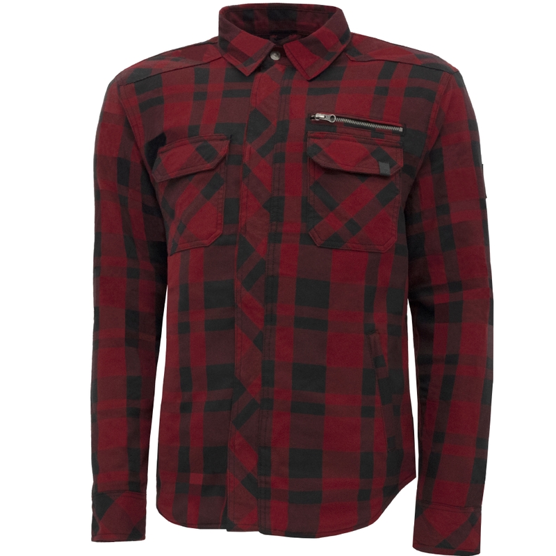 Street Racer Striker Мотоциклетна риза Red