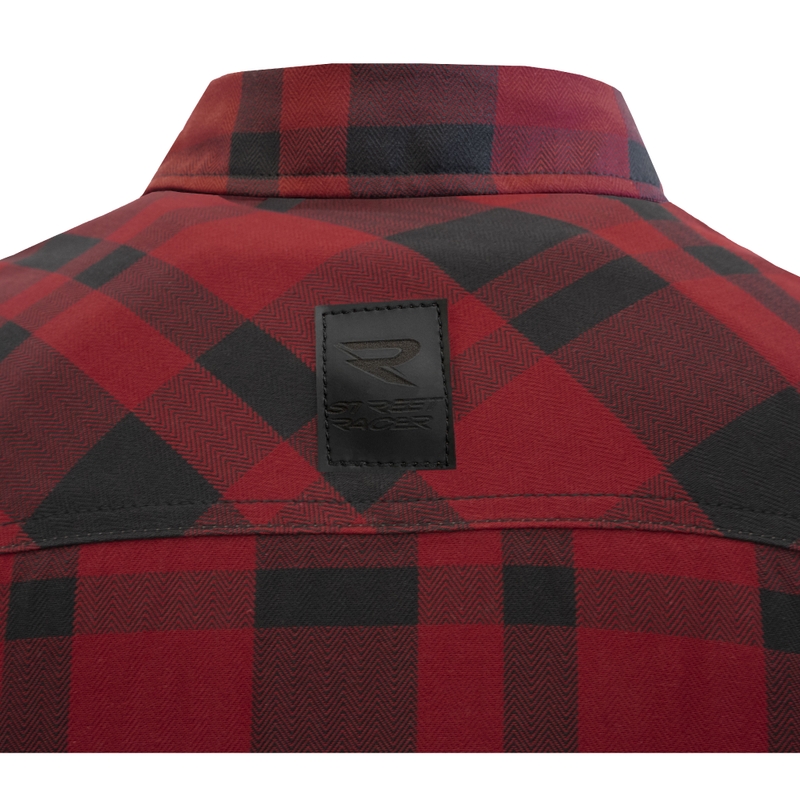 Street Racer Striker Мотоциклетна риза Red