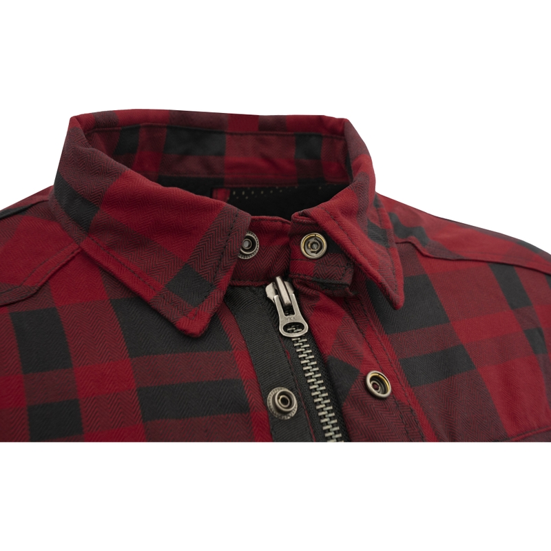 Street Racer Striker Мотоциклетна риза Red