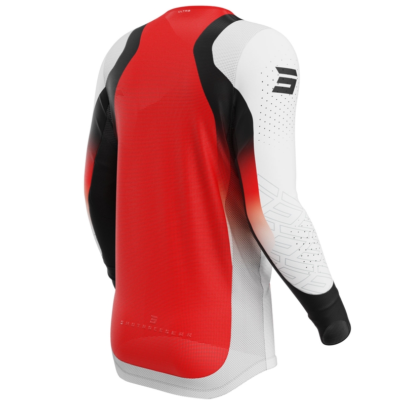 Тениска за мотокрос Shot Aerolite Ultra red