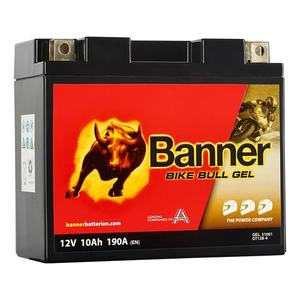 Гел батерия Banner Bike Bull GEL 510 01/BGT12B-4 - GT12B-4 12V, 10Ah, 190A