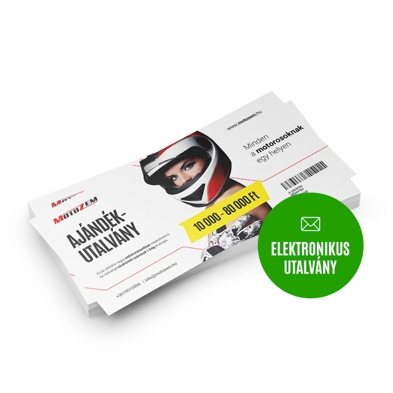 Elektronický dárkový poukaz Motozem HUF