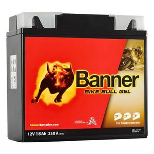 Гел батерия Banner Bike Bull GEL 521 01/BG12-19 - G12-19 12V, 18Ah, 250A