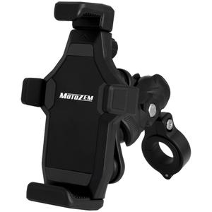 Антивибрационна стойка за мотоциклет с ключалка MotoZem M25-1 черна