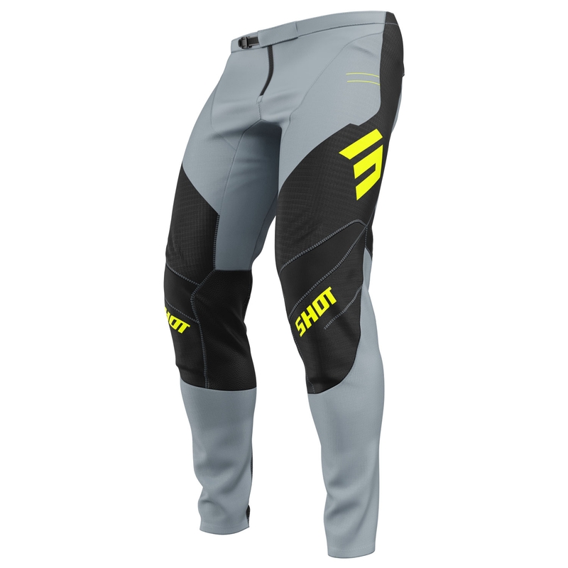 Панталони за мотокрос Shot Contact Shield fluo yellow