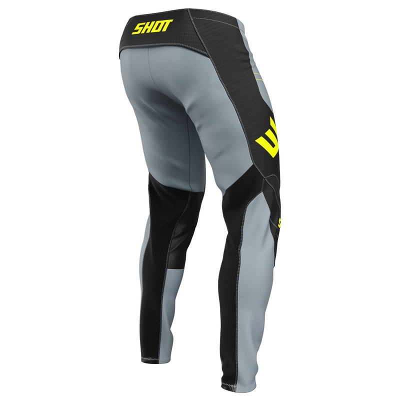 Панталони за мотокрос Shot Contact Shield fluo yellow