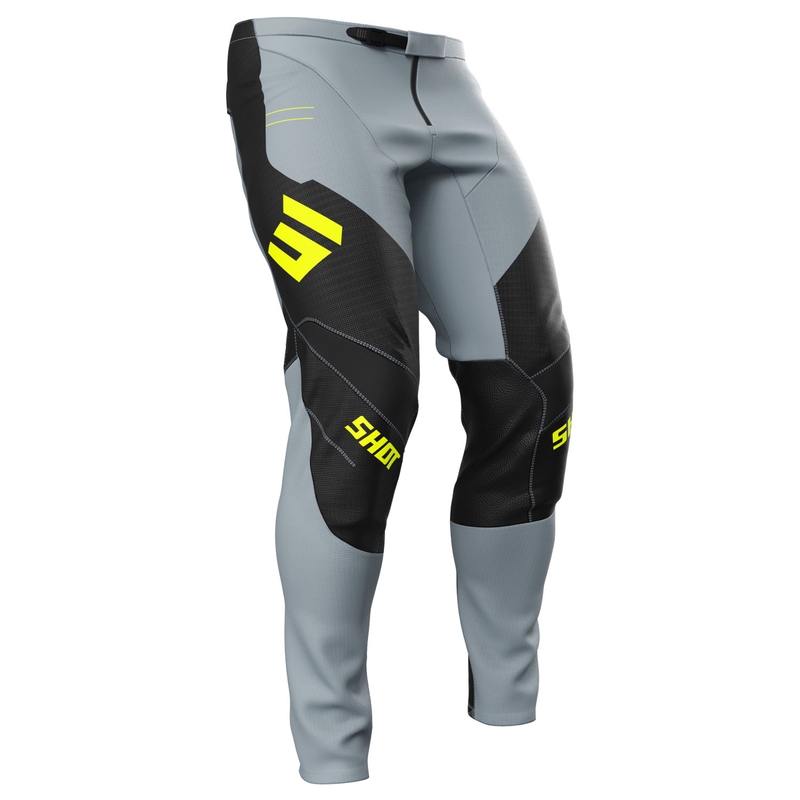 Панталони за мотокрос Shot Contact Shield fluo yellow