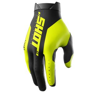 Ръкавици за мотокрос Shot Lite Pro fluo yellow