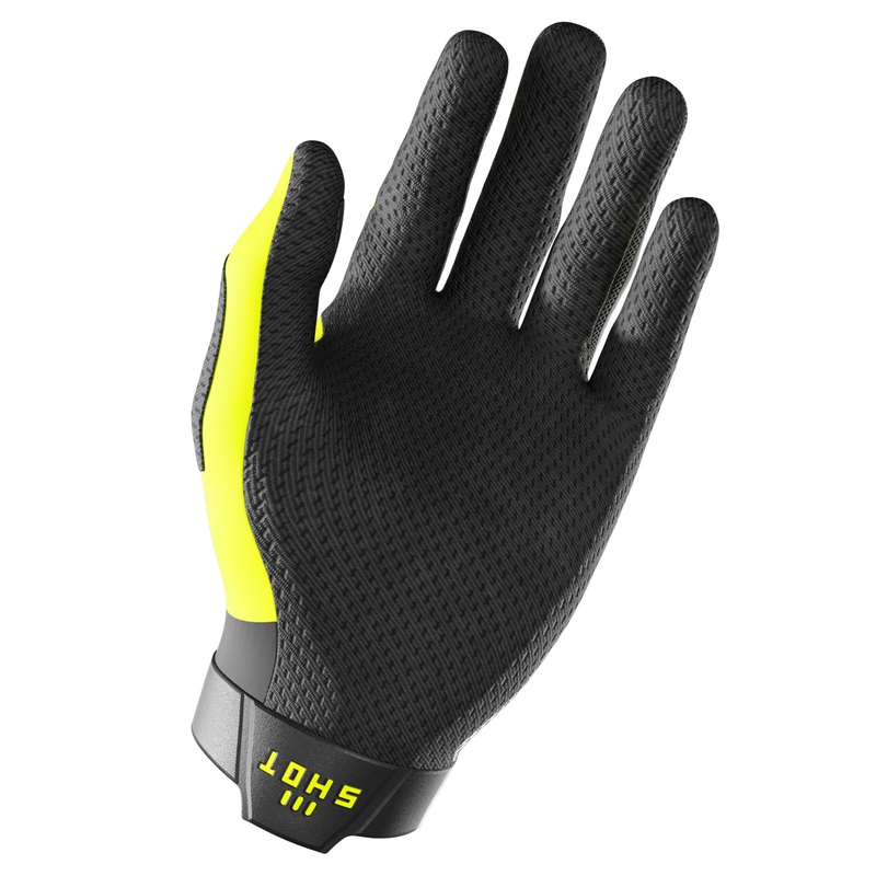 Ръкавици за мотокрос Shot Lite Pro fluo yellow