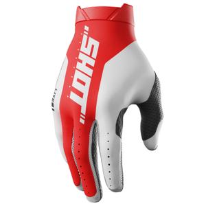 Ръкавици за мотокрос Shot Lite Pro червени