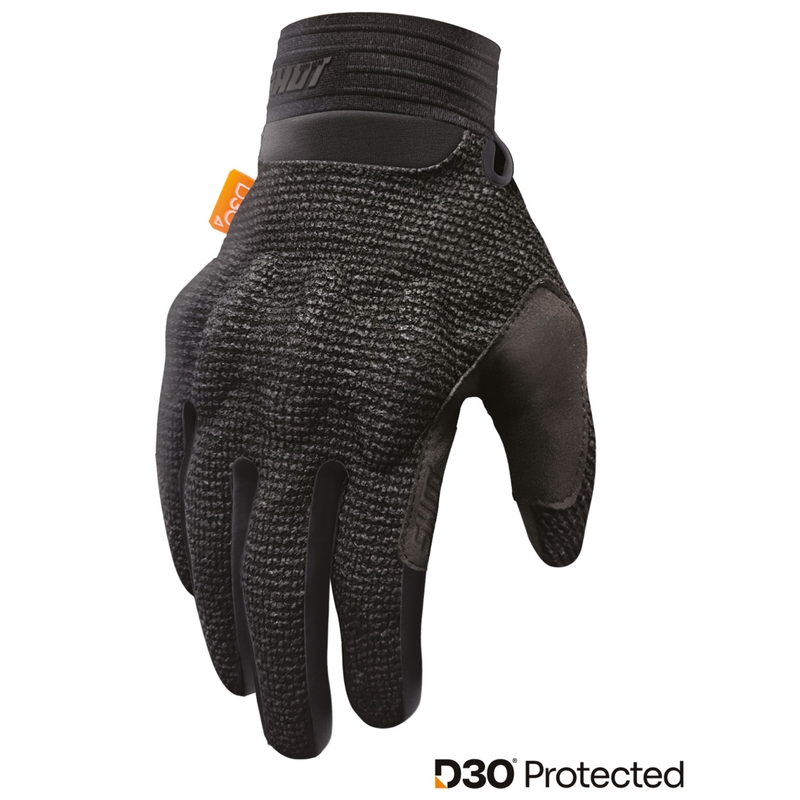Ръкавици за мотокрос Shot Guard D3O® черни
