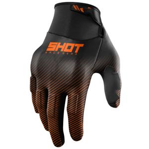 Ръкавици за мотокрос Shot Drift Rim orange