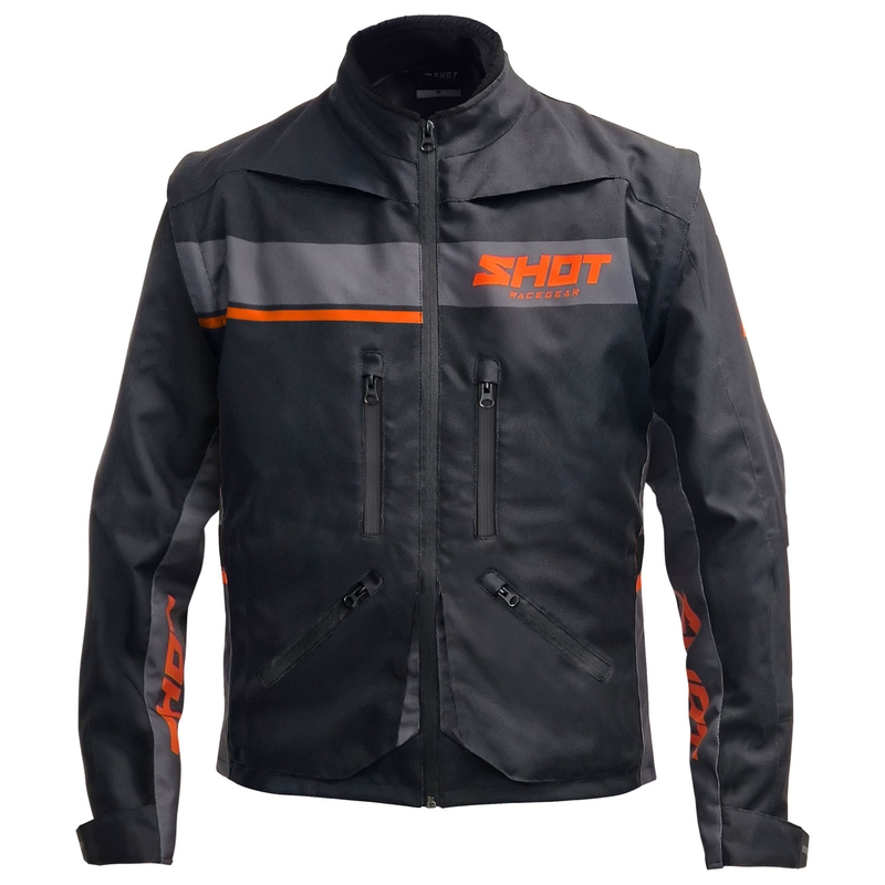 Мотоциклетна куртка Shot Contact Assault 2.0 black-orange