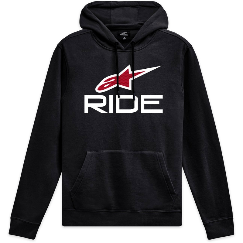 Блуза с качулка Alpinestars Ride 4.0 черна, бяла и червена