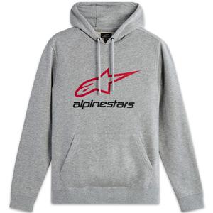 Alpinestars Always 2.0 сиво-червено-черна качулка