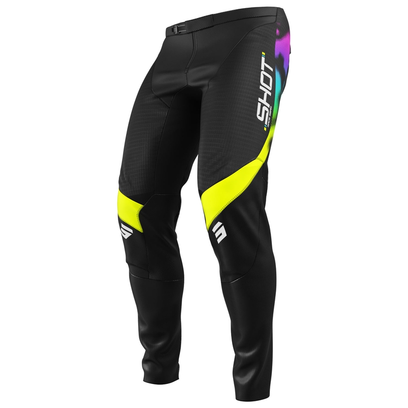 Детски панталони за мотокрос Shot Contact Nitro черни