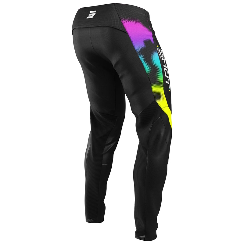 Детски панталони за мотокрос Shot Contact Nitro черни