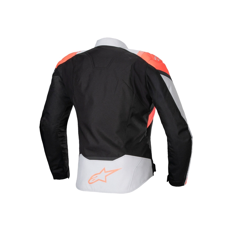 Alpinestars дамско водоустойчиво яке Stella T-Jaws 4 Black-Gray-Fluo Red за мотоциклети