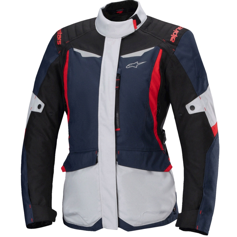 Alpinestars Stella ST-1 Водоустойчиво дамско яке за мотоциклет Blue-Black-Red