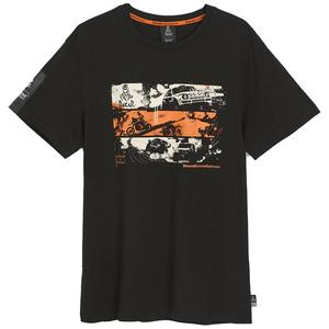 Тениска DAKAR PHOTO DES черна
