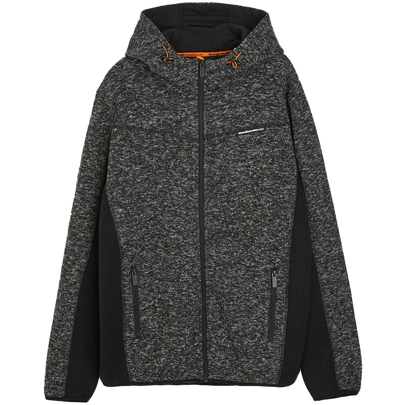 Блуза с качулка DAKAR Cross 6 black melange