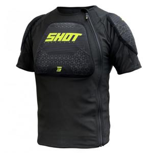 Shot Airlight Тениска черно - флуорово жълто