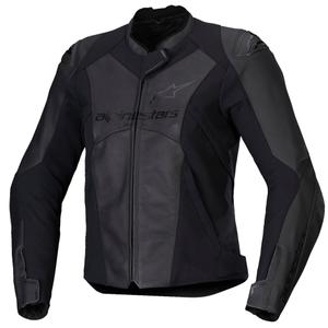Alpinestars Stella Faster 3 дамско черно кожено мотоциклетно яке