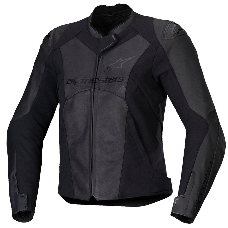 Alpinestars Stella Faster 3 дамско черно кожено мотоциклетно яке