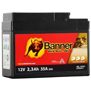 Гел батерия Banner Bike Bull GEL 503 01/BGTR4A-S - GTR4A-S 12V, 2.3Ah, 35A