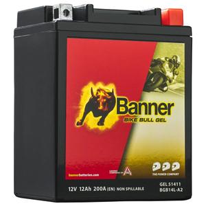 Гел батерия Banner Bike Bull GEL 514 11/BGB14L-A2 - GB14L-A2 12V, 12Ah, 200A