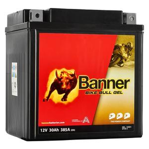Гел батерия Banner Bike Bull GEL 530 01/BGTX30-3 - GTX30-3 12V, 30Ah, 385A