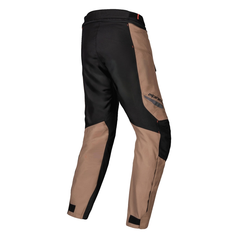 Alpinestars ST-1 Водоустойчив панталон за мотоциклетизъм каки-пясъчно-черно-флуо червено