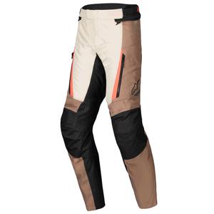 Alpinestars ST-1 Водоустойчив панталон за мотоциклетизъм каки-пясъчно-черно-флуо червено