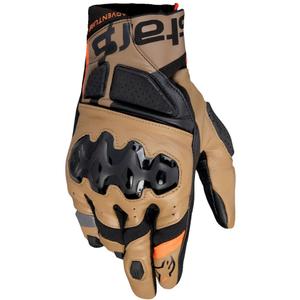 Alpinestars Belize 3 Drystar Черни и кафяви ръкавици за мотоциклетизъм