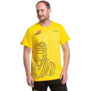 Тениска Meatfly Big Shock Dakar yellow